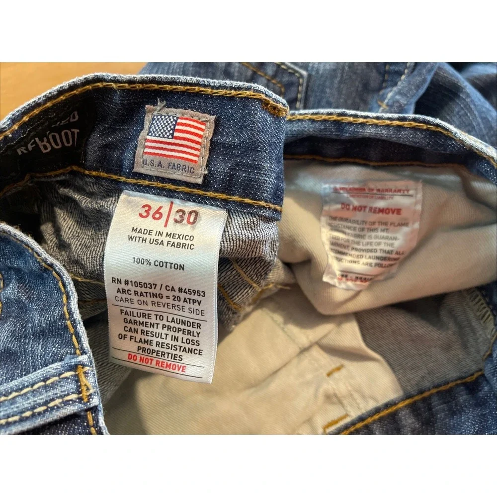 Ariat M4 FR Jeans Men 36 X 26.5 Relaxed Boot Work
